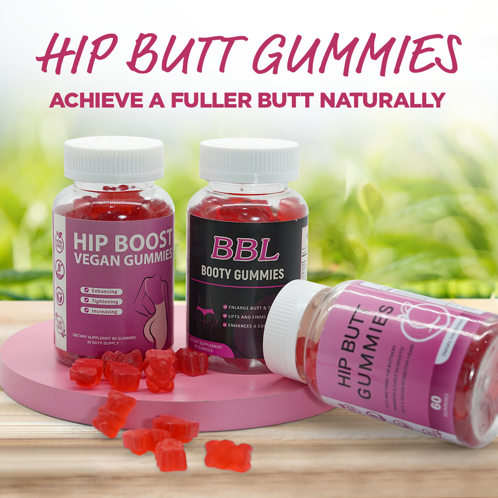 Premium Option: R3ALM Curve Enhancement BBL Gummies – Natural Butt & Hip Booster Vitamin (60 Count)